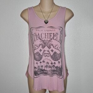 Fashion Magazine Palm Springs Coachella Festival Tank Top